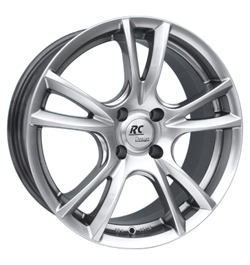 pneumatiky - 6.5x15 4x108 ET40 RCDesign RC11 silber chromsilber ostatn Rfky / Alu Ronal VOLKSWAGEN pneumatiky