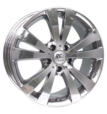 pneumatiky - 7.5x17 5x112 ET35 RCDesign RC12 Velos chrom chrom bezpecnostn vesty Rfky / Alu automobilov sady Zvedac pomucky + dolaru trhovisko