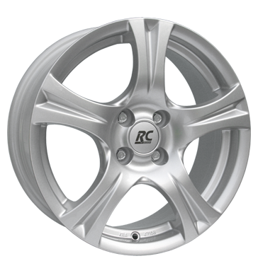 pneumatiky - 7x16 4x108 ET29 RCDesign RC14 silber kristallsilber MPT Rfky / Alu INDIVIDUAL AUDI pneumatiky