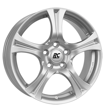 pneumatiky - 7.5x17 5x130 ET55 RCDesign RC14S silber kristallsilber Autordio Rarity Rfky / Alu Toora Lorinser pneumatiky