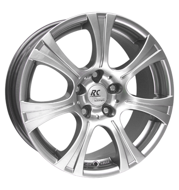 pneumatiky - 6.5x15 5x112 ET45 RCDesign RC15 silber chromsilber interir Rfky / Alu Slevy Truck cel rok pneumatiky