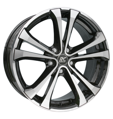 pneumatiky - 8x19 5x114.3 ET38 RCDesign RC17 schwarz schwarz glanz vollpoliert Ostatn (dvoukolk, vozk, mal -, ..) Rfky / Alu Lehk nkladn auto lto od 17,5 