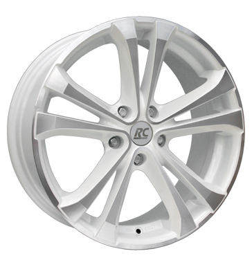 pneumatiky - 7.5x17 5x120 ET35 RCDesign RC17 weiss white pearl frontpoliert Kabely a konektory Rfky / Alu charakteristiky prumyslov pneumatiky Hlinkov disky