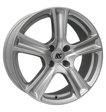 pneumatiky - 7.5x17 4x100 ET35 RCDesign RC19 silber kristallsilber replika Rfky / Alu FOSAB Chafers: Motocykl pneu b2b