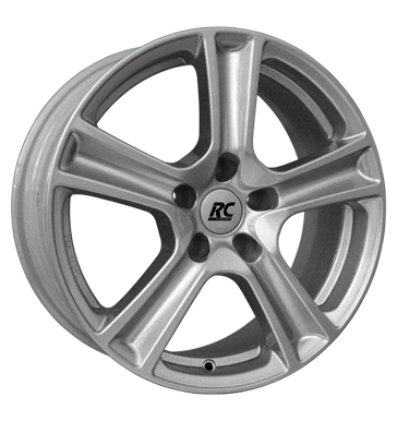 pneumatiky - 6.5x15 5x114.3 ET45 RCDesign RC19 silber kristallsilber Lehk nkladn vuz cel rok Rfky / Alu designov antny XTRA Prodejce pneumatk