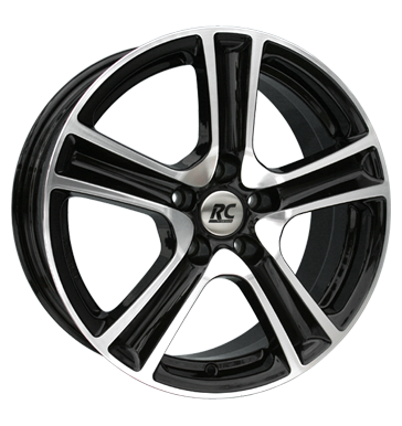 pneumatiky - 6.5x15 5x114.3 ET45 RCDesign RC19 schwarz schwarz glanz vollpoliert Offroad letn Rfky / Alu Reparatursaetze zemn prce velkoobchod s pneumatikami
