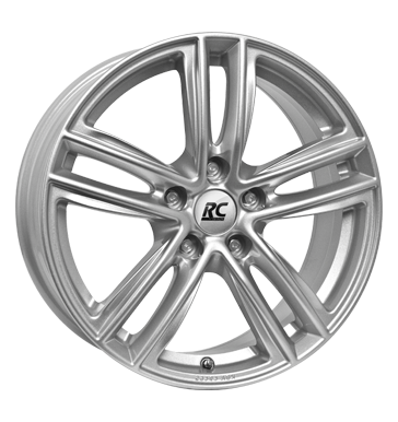 pneumatiky - 8x18 5x112 ET48 RCDesign RC27 silber kristallsilber BRABUS Rfky / Alu Motocykl Navigace a cestovn zpad pneumatiky