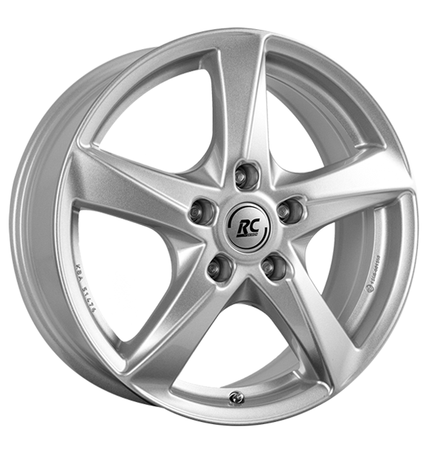 pneumatiky - 6x15 5x112 ET43 RCDesign RC30 silber kristallsilber Motocykl Navigace a cestovn Rfky / Alu antny vozidel Leichtkraftrad dly disky