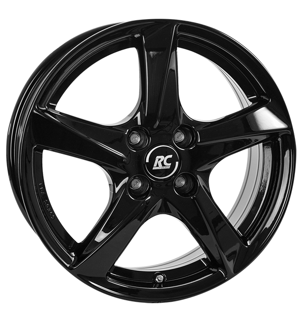 pneumatiky - 6x16 4x100 ET40 RCDesign RC30 schwarz schwarz glanz montzn nrad Rfky / Alu Barvy a Laky kmh-Wheels b2b pneu