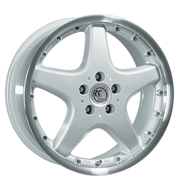 pneumatiky - 8x18 5x112 ET45 RCDesign RC D4 Evo silber kristallsilber Kola / ocel Rfky / Alu snehov retezy truck zimn trhovisko
