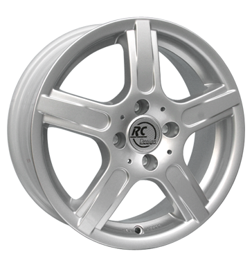 pneumatiky - 6x15 4x114.3 ET43 RCDesign RC Drive silber kristallsilber vstrazn trojhelnky Rfky / Alu Kabely a konektory Slevy disky