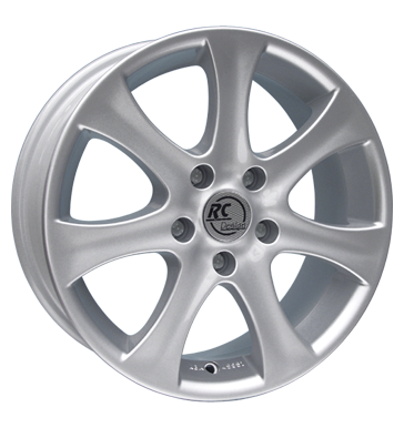 pneumatiky - 6.5x16 5x112 ET45 RCDesign RC Matrix silber chromsilber PKW lto Rfky / Alu recnk denn trhovisko