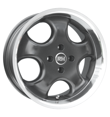 pneumatiky - 7x15 4x98 ET37 RH AD Cup schwarz schwarz Hornpoliert skladovac boxy Rfky / Alu motec Auto Hi-Fi + navigace b2b pneu