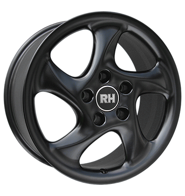 pneumatiky - 10x18 5x130 ET40 RH AH Turbo schwarz racing schwarz lackiert ventil auta Rfky / Alu Prslusenstv a literatura kolobezka pneu