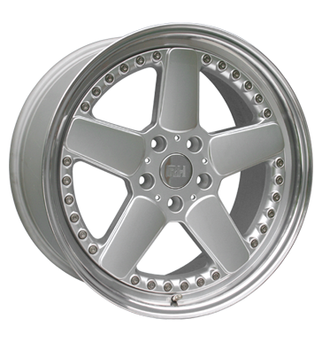 pneumatiky - 9.5x19 5x120 ET48 RH AM (X) Rad silber sterlingsilber lackiert Helma Prslusenstv + Hled Rfky / Alu MILLE truck ventil trziste
