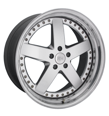 pneumatiky - 11x20 5x112 ET50 RH AT Exclusiv silber silber Horn poliert pneumatick nrad Rfky / Alu kola z lehkch slitin skladovac boxy Velkoobchod