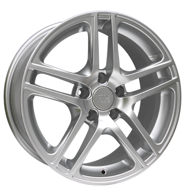 pneumatiky - 8x17 5x112 ET45 RH BE Twin silber sportsilber lackiert BRABUS Rfky / Alu GS-Wheels pneumatick nrad Autodlna