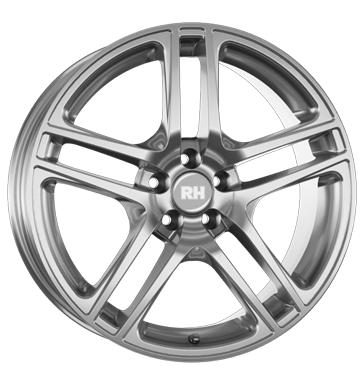 pneumatiky - 8.5x19 5x108 ET35 RH BE Twin silber sterlingsilber lackiert Offroad All Terrain Rfky / Alu Prizpusoben & Performance motocykl Autodlna