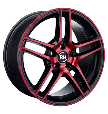 pneumatiky - 7.5x16 5x115 ET35 RH BE Twin rot color polished - red nosic kol Rfky / Alu opravu pneumatik ANZIO pneu b2b