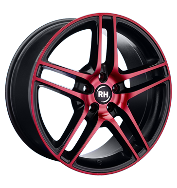 pneumatiky - 9x20 5x120 ET50 RH BE Twin rot color polished - red brzdov kapalina Rfky / Alu Slevy Globln komise trziste