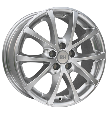 pneumatiky - 8x18 5x120 ET40 RH BH Road silber sterlingsilber lackiert Csti RV + Caravan Rfky / Alu motocykl ventil kozel pneumatiky