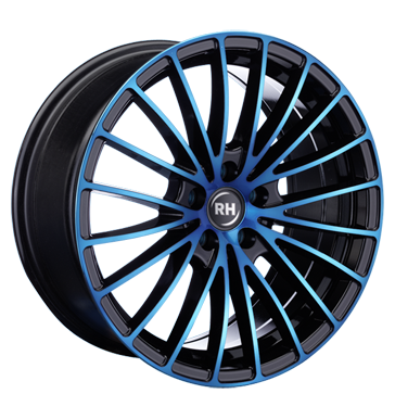 pneumatiky - 8.5x19 5x108 ET45 RH BM Multispoke blau color polished - blue brzdov dly Rfky / Alu kalhoty mikiny Predaj pneumatk