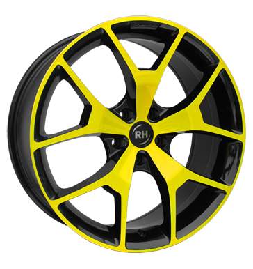 pneumatiky - 8.5x19 5x112 ET35 RH BZ gelb color polished - yellow Artec Rfky / Alu Prslusenstv a literatura ozdobnmi kryty trhovisko