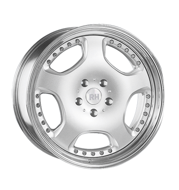 pneumatiky - 10x19 5x121 ET19 RH VIP-ME silber silber Horn hochgl. pol. Wheelworld Rfky / Alu tazn lana prce b2b pneu