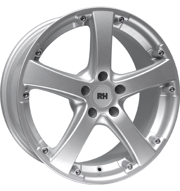 pneumatiky - 8x18 5x108 ET35 RH MJ Power silber silber lackiert myt oken Rfky / Alu nhradn dly auto trailer CARLSSON Predaj pneumatk