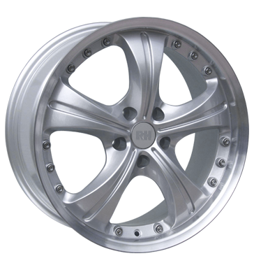 pneumatiky - 8x17 5x110 ET35 RH MZ silber silber Horn poliert Oldtimer Rfky / Alu Cromodora ostatn Predaj pneumatk