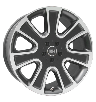 pneumatiky - 8.5x18 5x120 ET50 RH NAJ 200 schwarz schwarz poliert KING Rfky / Alu PONGRATZ Rucn merc prstroje + test trhovisko
