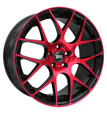 pneumatiky - 8x17 5x112 ET35 RH NBU Race rot color polished - red vfuk Rfky / Alu Odpruzen + tlumen Lehk nkladn vuz v lte pneumatiky