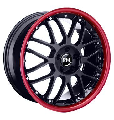 pneumatiky - 10x22 5x120 ET40 RH NF Crossline schwarz black-rim color polished - red truck zimn Rfky / Alu Polo tricka TEAM DYNAMICS Prodejce pneumatk