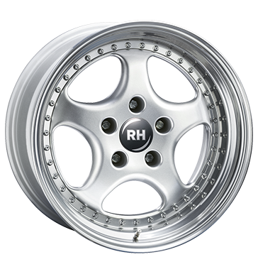 pneumatiky - 9.5x18 5x112 ET17 RH P Rad silber silber Horn poliert Rial Rfky / Alu Offroad cel rok od 17,5 