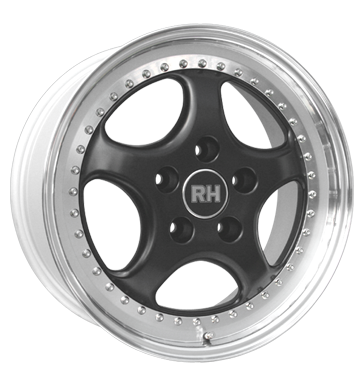 pneumatiky - 8.5x18 5x130 ET33 RH P Rad schwarz schwarz Hornpoliert ocelov rfek Rfky / Alu dly na nkladn auta Offroad All Terrain pneu