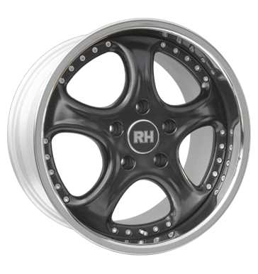 pneumatiky - 8.5x18 5x112 ET70 RH RAL Cup schwarz schwarz Horn Edelstahl denn Rfky / Alu GS-Wheels Jerry a prslusenstv Prodejce pneumatk