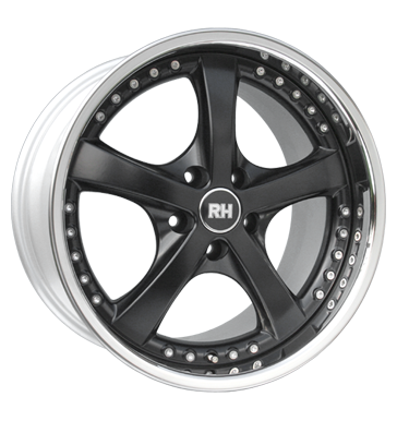 pneumatiky - 9x20 5x130 ET40 RH RAU Vesuv schwarz schwarz Horn Edelstahl Diablo Rfky / Alu Barracuda zvedk Autodlna