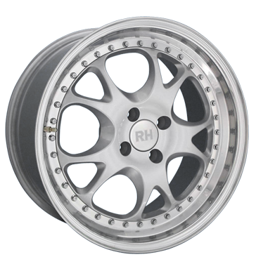 pneumatiky - 8x17 4x98 ET25 RH ZW3 Tecnic silber silber Horn poliert AUDI Rfky / Alu prce Autordio Rarity pneus