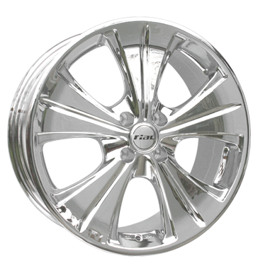 pneumatiky - 7.5x17 4x100 ET38 Rial Ancona chrom chrom Autordio Rarity Rfky / Alu Lorinser tazn zarzen pneus