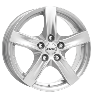 pneumatiky - 6x15 5x112 ET43 Rial Arktis silber polar-silber OXIGIN Rfky / Alu Opel mitsubishi pneumatiky