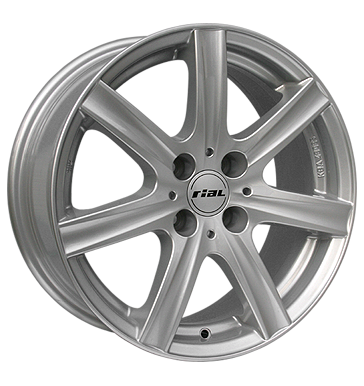 pneumatiky - 6.5x15 4x100 ET45 Rial Davos silber polar-silber Felgenschlsser Rfky / Alu Wheelworld Rdc nprava odpruzen trziste