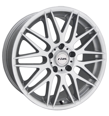 pneumatiky - 7.5x18 5x110 ET38 Rial Daytona silber sterlingsilber Utesnen u. Lepidla Rfky / Alu hardtops kmh-Wheels Prodejce pneumatk