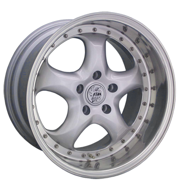 pneumatiky - 8x17 5x112 ET45 Rial Imola Race silber silber Horn poliert nosic kol Rfky / Alu Alcar kapuce lift pneumatiky