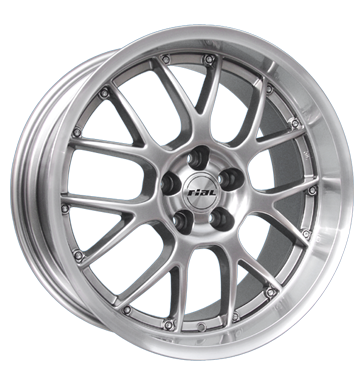 pneumatiky - 9x18 5x112 ET30 Rial Nogaro silber sterling-silber hornpoliert Brock Rfky / Alu VOLKSWAGEN Hlinkov kola s pneumatikami pneu