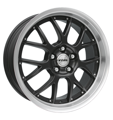 pneumatiky - 9x17 5x112 ET40 Rial Nogaro schwarz racing-schwarz hornpoliert MB-DESIGN Rfky / Alu Mutec lkrnicky disky