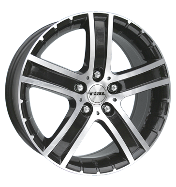 pneumatiky - 7.5x17 5x114.3 ET47 Rial Porto schwarz diamant-schwarz frontpoliert EXCENTRI Rfky / Alu Offroad cel rok od 17,5 