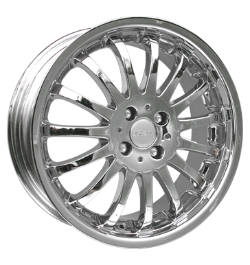 pneumatiky - 7x17 4x100 ET38 Rial Sion chrom chrom MB-DESIGN Rfky / Alu motocykl Cross Kombinzy / kombinace pneumatiky