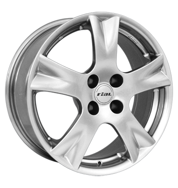 pneumatiky - 6x14 4x100 ET38 Rial Trigon silber sterlingsilber opravu pneumatik Rfky / Alu dly Opel Autoprodejce