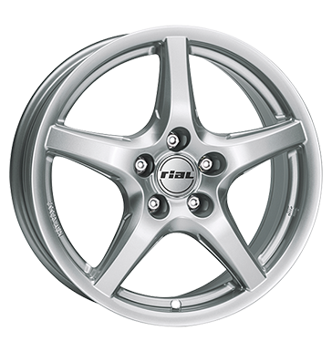 pneumatiky - 6.5x16 5x105 ET39 Rial U1 silber polar-silber EXCENTRI Rfky / Alu dly Offroad lto od 17,5 