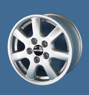 pneumatiky - 7x15 5x108 ET37 Ronal R28 silber kristallsilber Motorsport Rfky / Alu hyundai ostatn pneus